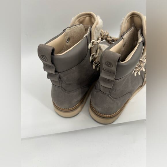 Cole Haan Zerogrand Xplor Faux Shearling Hiking Boots - Picture 4 of 8